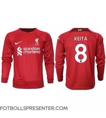 Liverpool Naby Keita #8 Hemma Matchtröja 2022-23 Långärmad